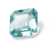 4.65 Ct Natural Aquamarine Blue Square Shape Certified  Loose Gemstones